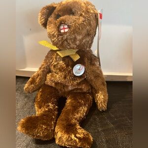 Ty Beanie Baby FIFA 2002 Champion Teddy Bear NWT